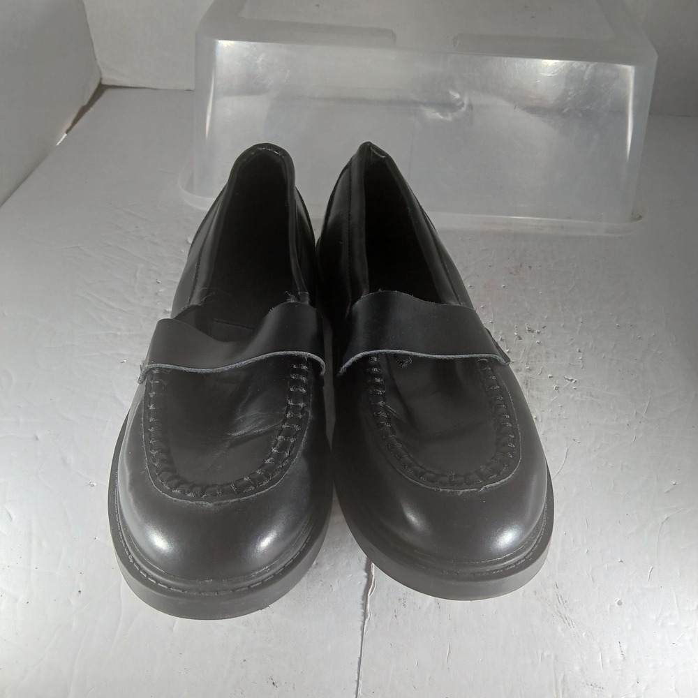Old Navy Classic Loafer 8 Black Jack Dark Academia Preppy Workwear S/493301-00 - Picture 3 of 10
